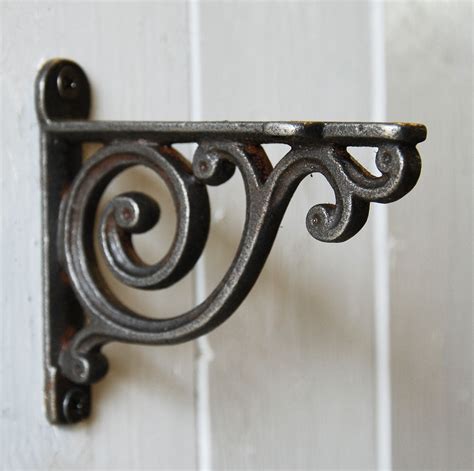 small decorative metal shelf brackets|decorative shelves brackets overstock.